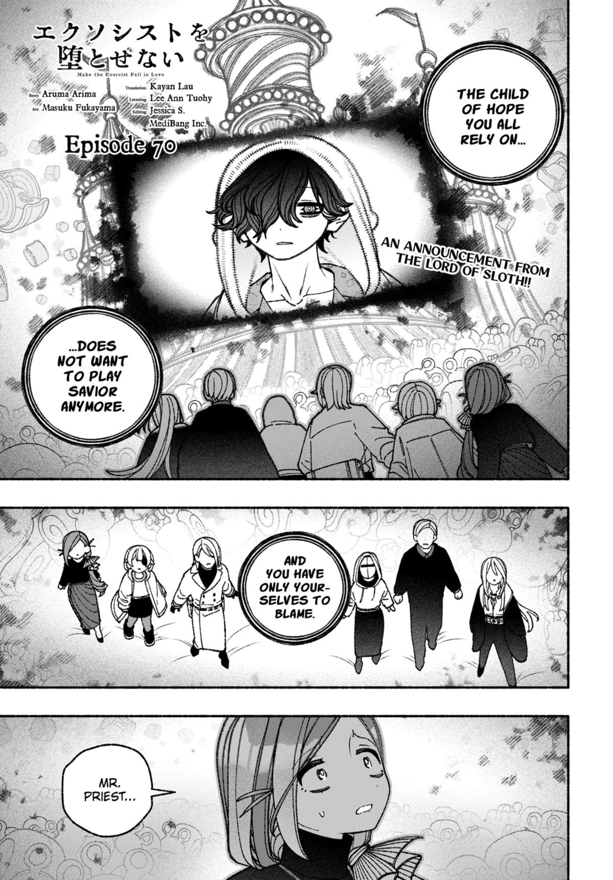 Make the Exorcist Fall in Love Chap 70 - Next Chap 71