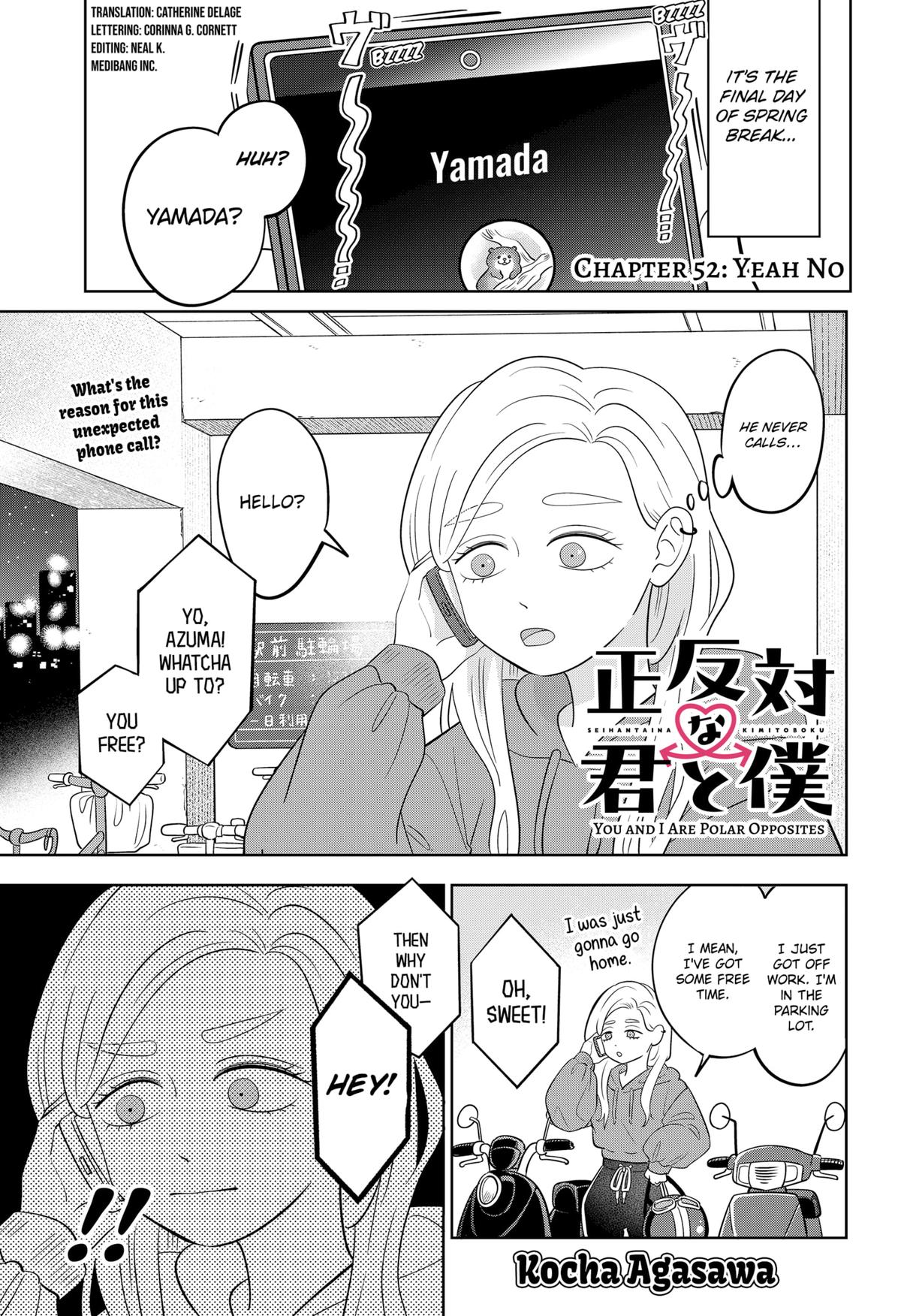You and I are Polar Opposites Chap 52 - Next Chap 53