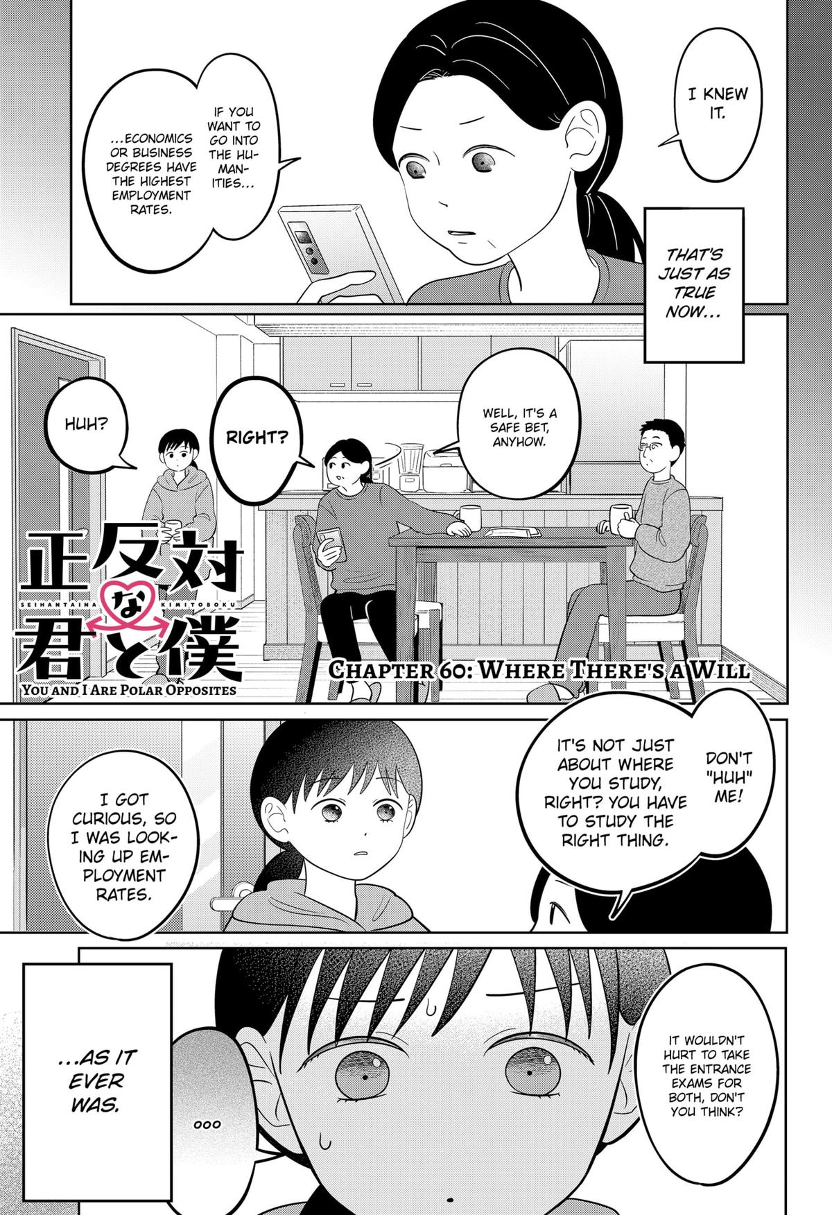 You and I are Polar Opposites Chap 60 - Next Chap 61