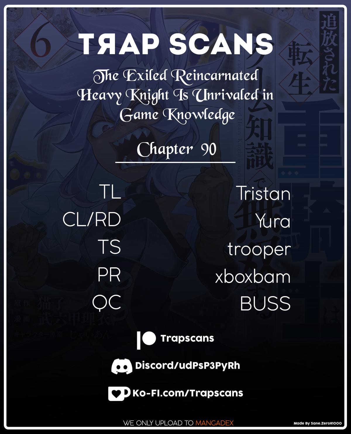 The Exiled Reincarnated Heavy Knight Is Unrivaled in Game Knowledge Chap 90 - Next Chap 91
