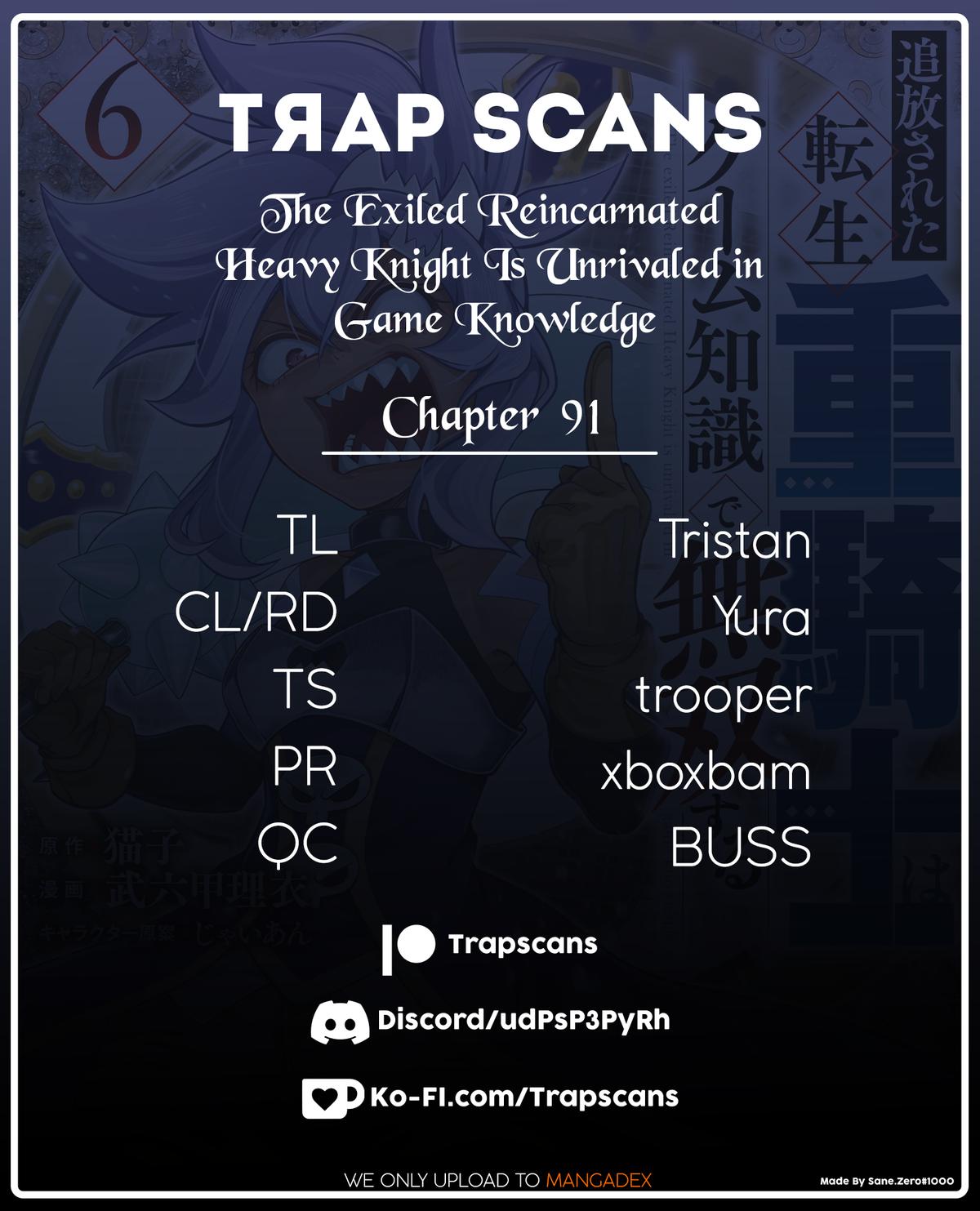 The Exiled Reincarnated Heavy Knight Is Unrivaled in Game Knowledge Chap 91 - Next Chap 92