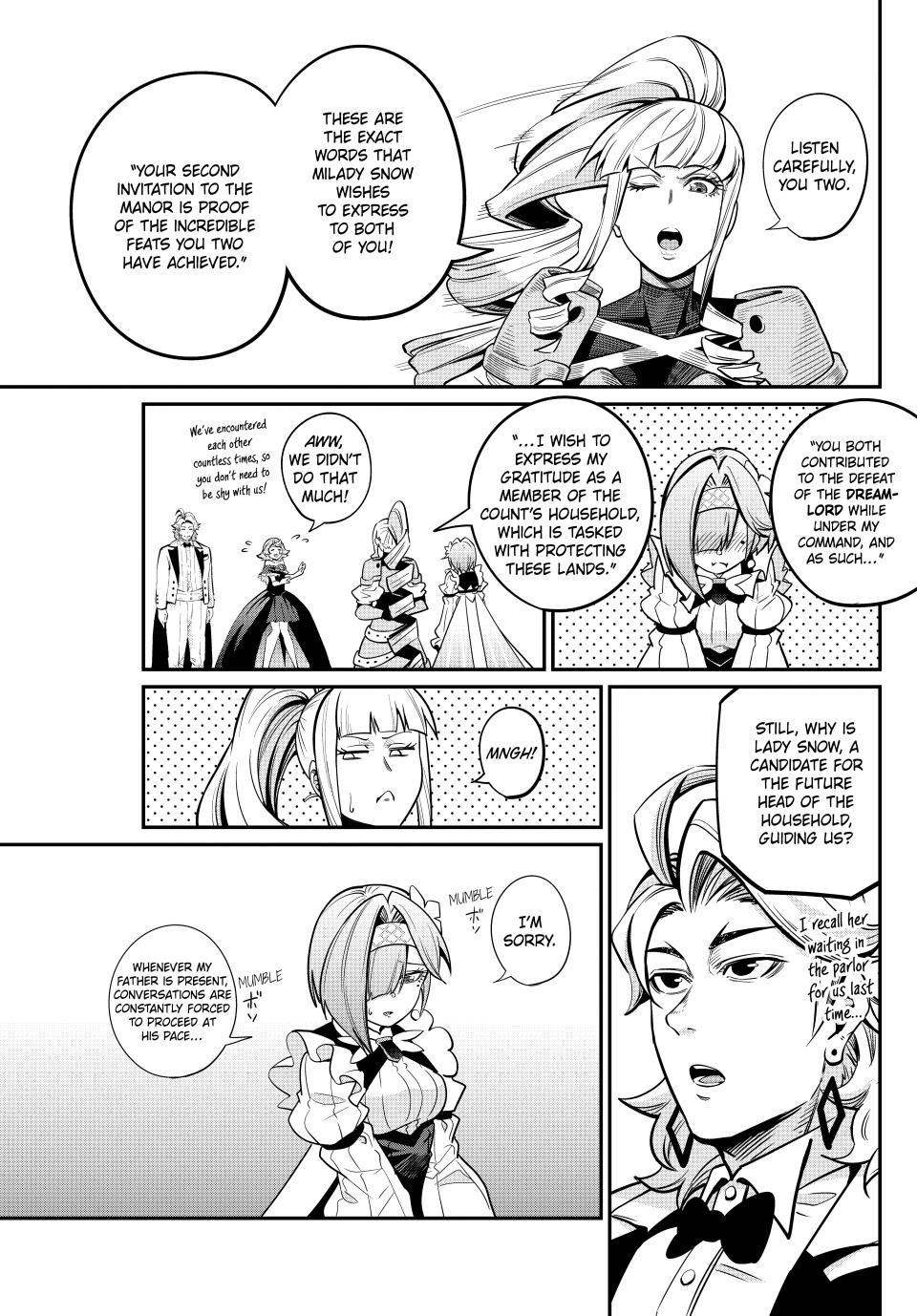 The Exiled Reincarnated Heavy Knight Is Unrivaled in Game Knowledge Chap 107 - Next Chap 108