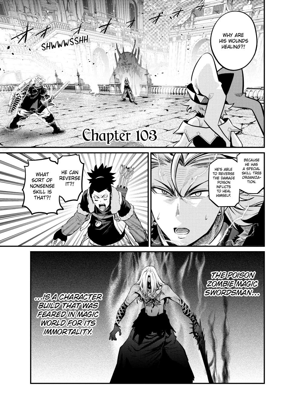The Exiled Reincarnated Heavy Knight Is Unrivaled in Game Knowledge Chap 103 - Next Chap 104
