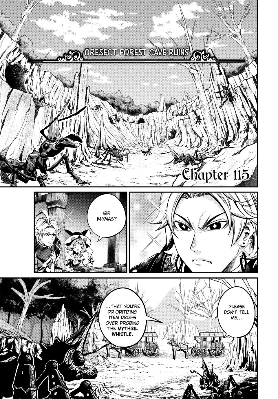 The Exiled Reincarnated Heavy Knight Is Unrivaled in Game Knowledge Chap 115 - Next Chap 116