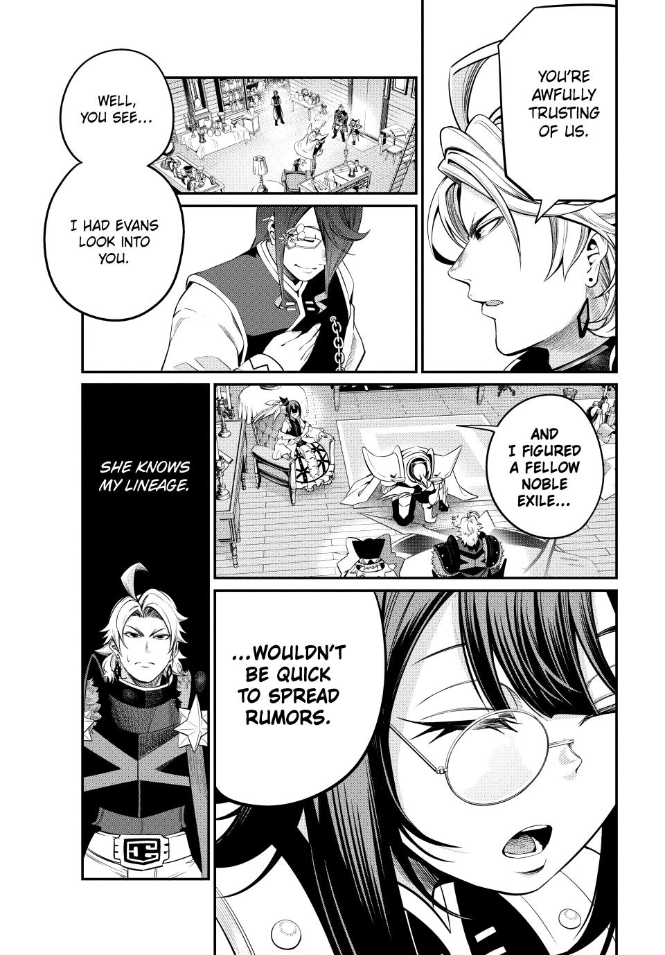 The Exiled Reincarnated Heavy Knight Is Unrivaled in Game Knowledge Chap 127 - Next Chap 128