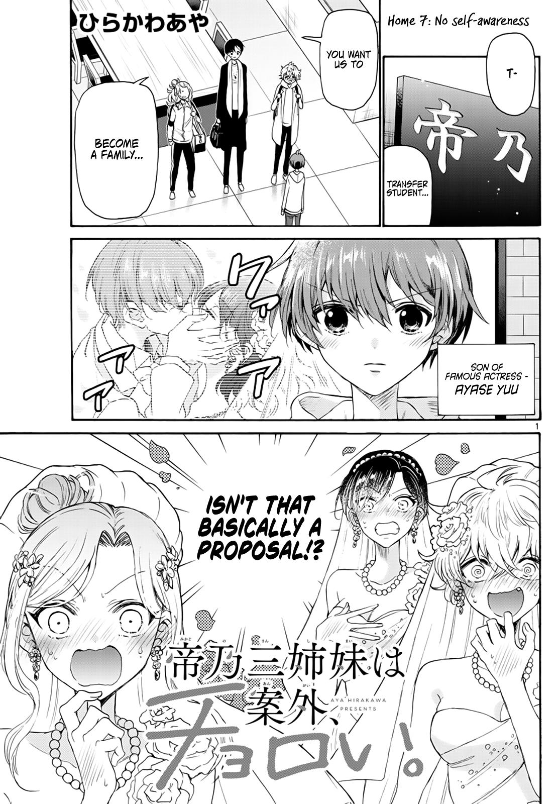 Mikado no Sanshimai wa Angai, Choroi. Chap 7 - Next Chap 8