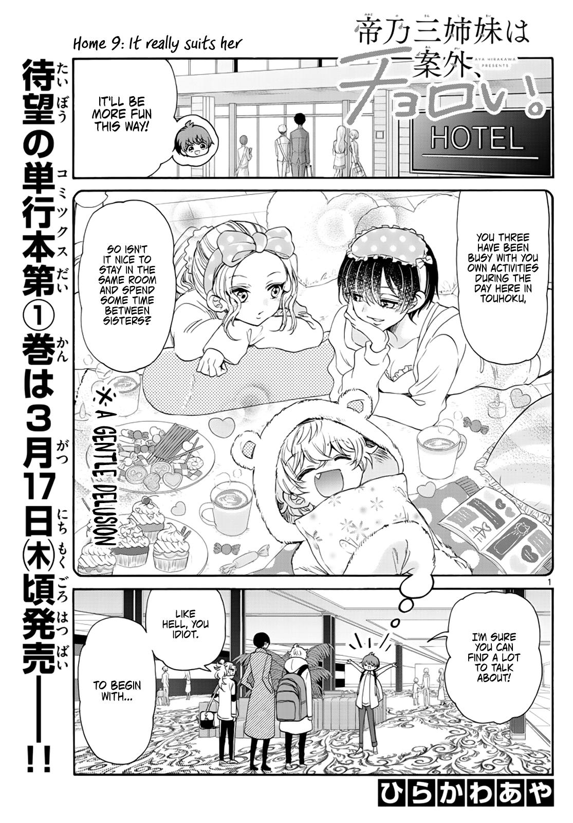 Mikado no Sanshimai wa Angai, Choroi. Chap 9 - Next Chap 10