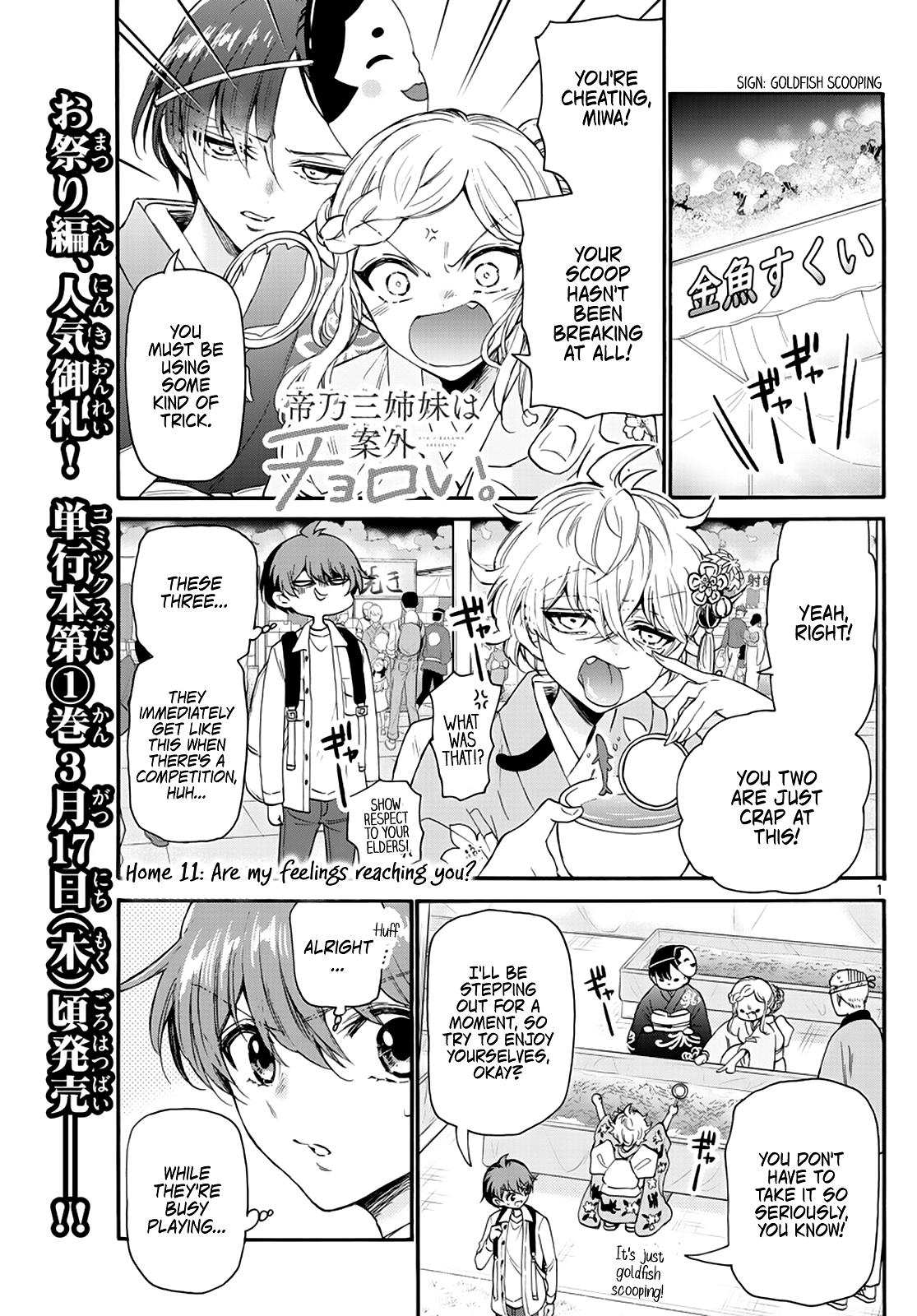 Mikado no Sanshimai wa Angai, Choroi. Chap 11 - Next Chap 12
