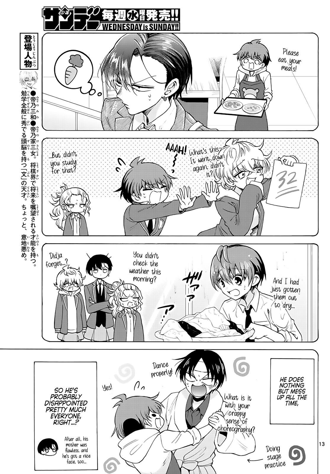 Mikado no Sanshimai wa Angai, Choroi. Chap 21 - Next Chap 22
