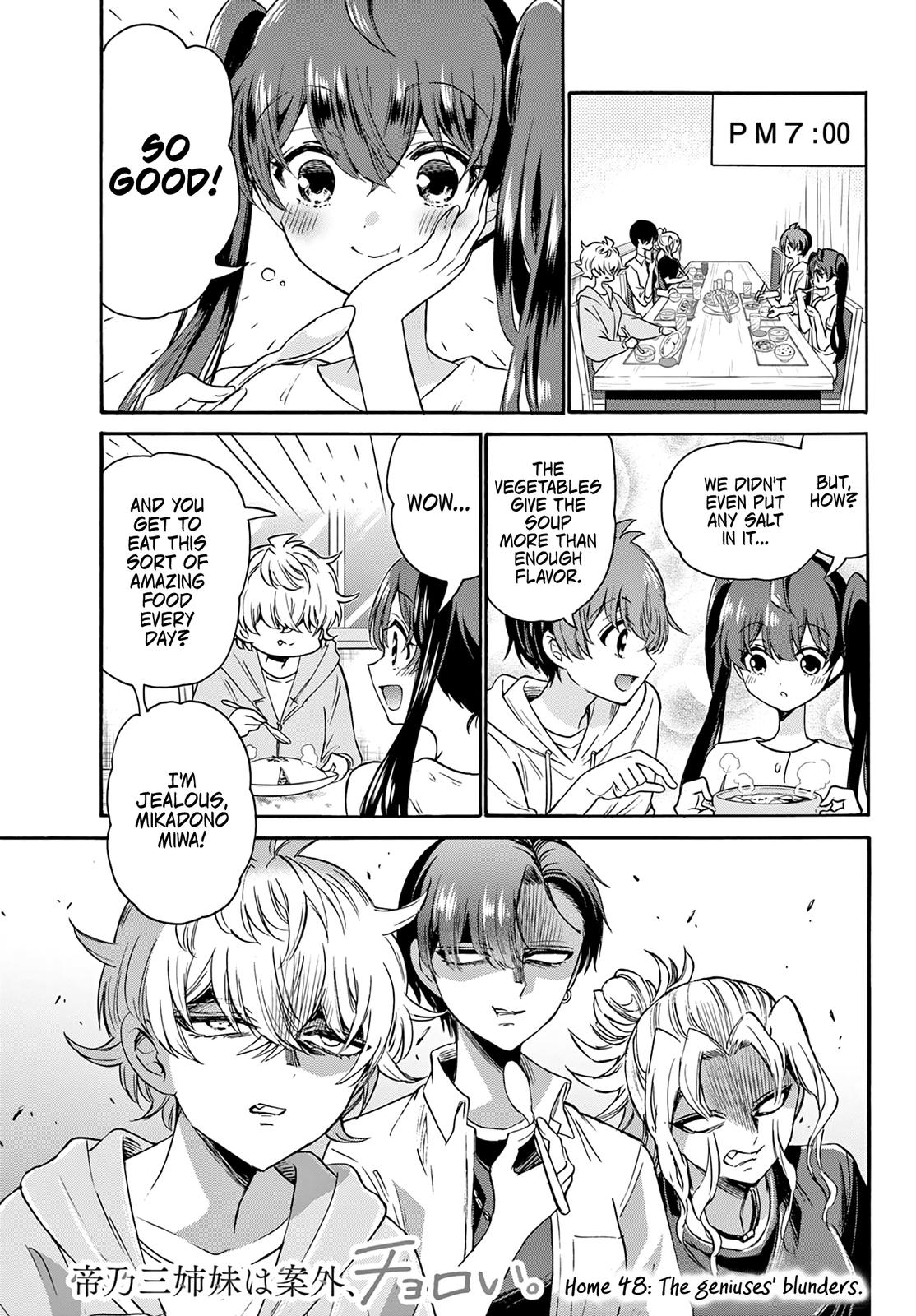 Mikado no Sanshimai wa Angai, Choroi. Chap 48 - Next Chap 49