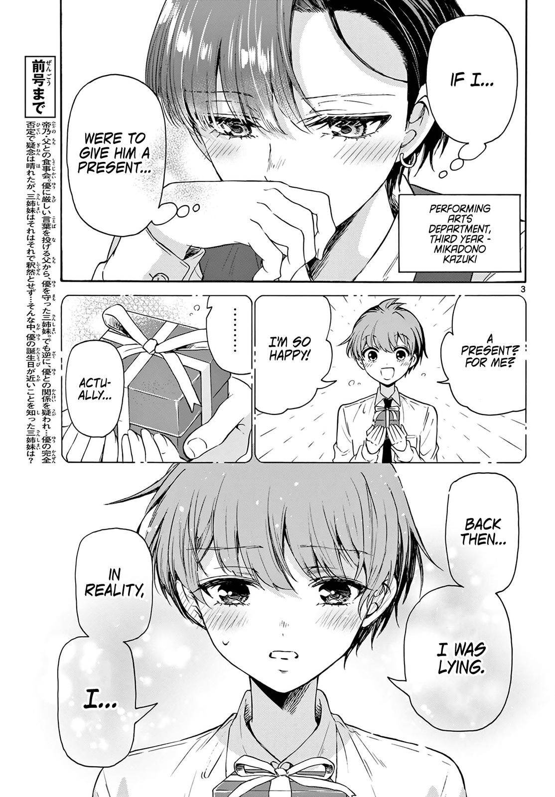 Mikado no Sanshimai wa Angai, Choroi. Chap 57 - Next Chap 58