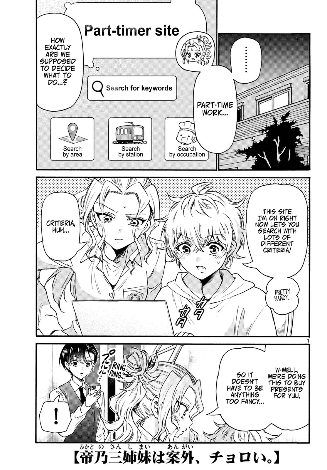 Mikado no Sanshimai wa Angai, Choroi. Chap 58 - Next Chap 59