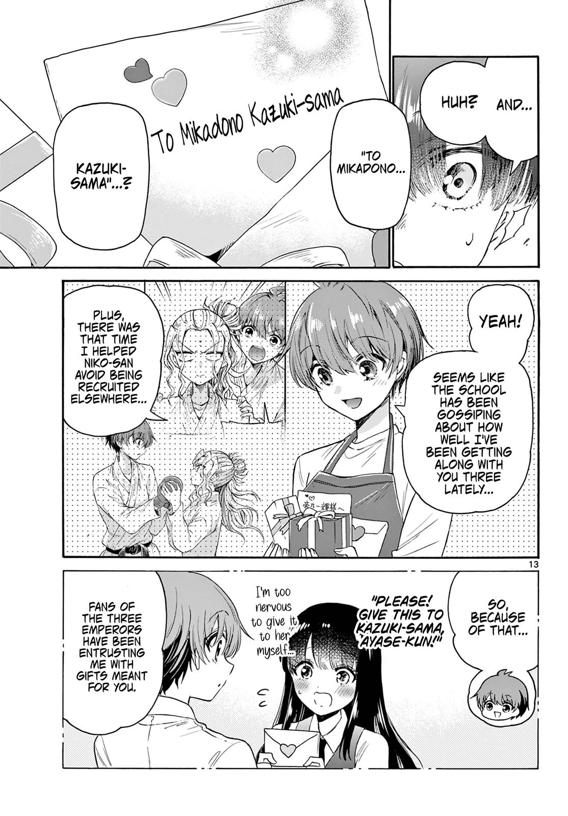 Mikado no Sanshimai wa Angai, Choroi. Chap 68 - Next Chap 69