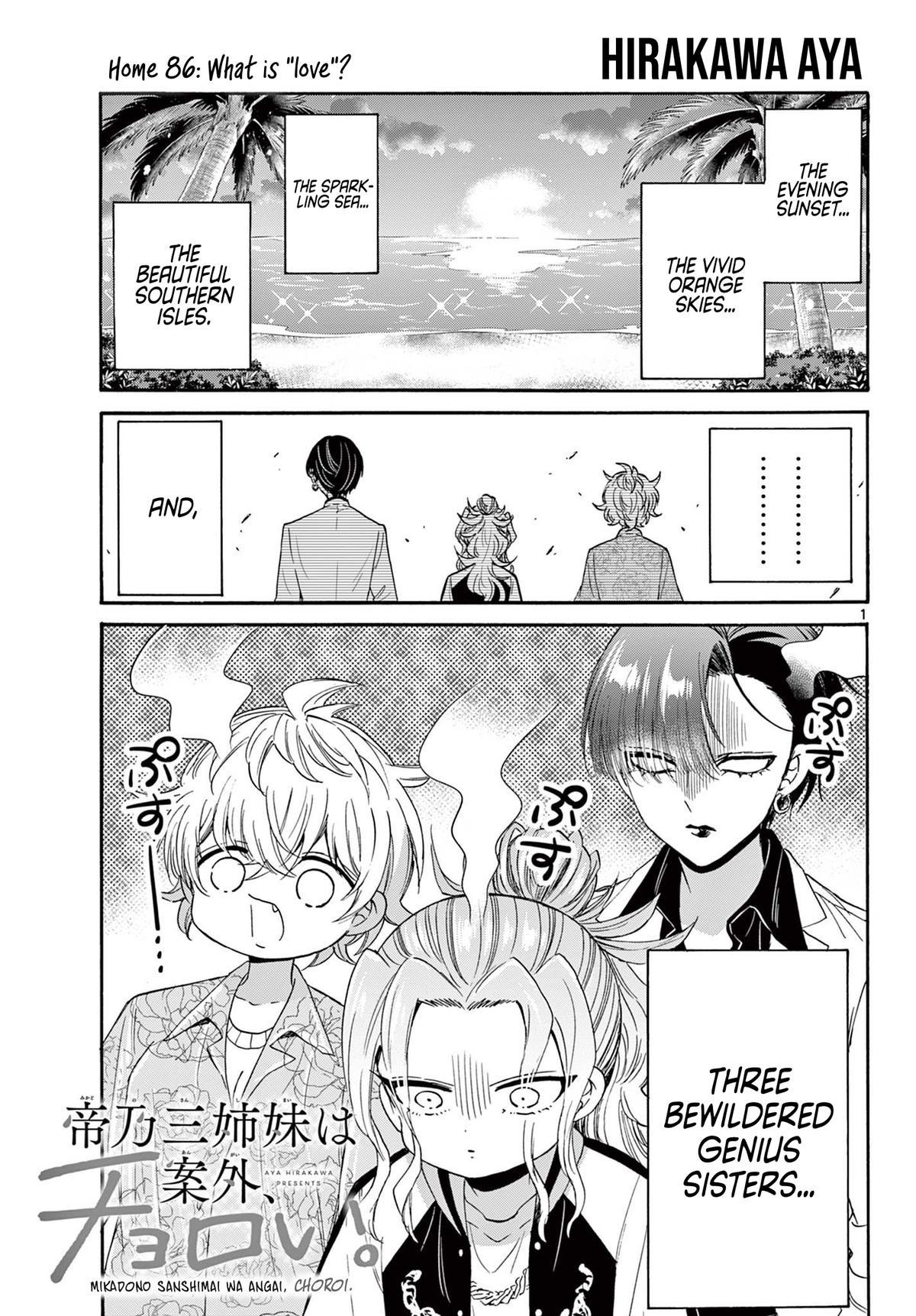Mikado no Sanshimai wa Angai, Choroi. Chap 86 - Next Chap 87
