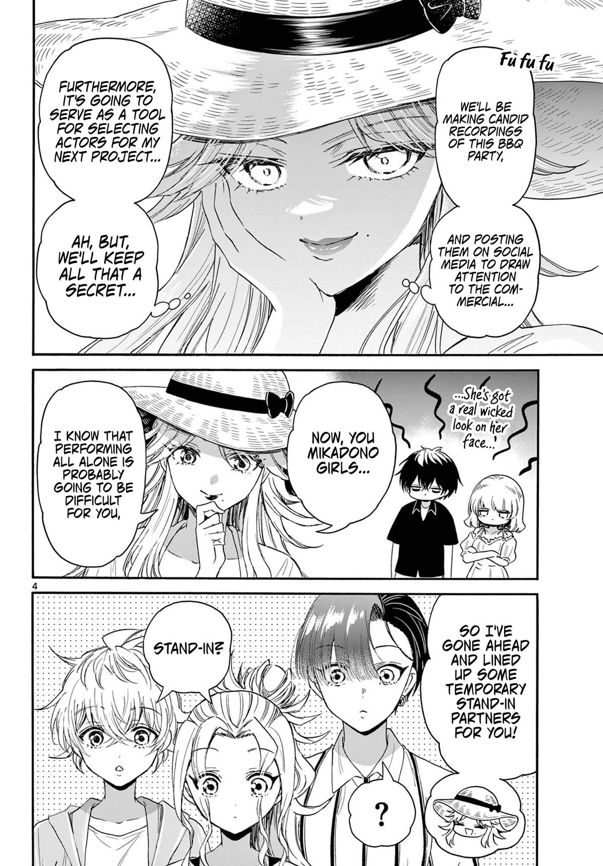 Mikado no Sanshimai wa Angai, Choroi. Chap 88 - Next Chap 89
