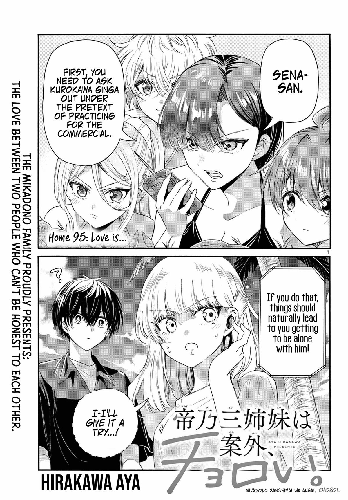 Mikado no Sanshimai wa Angai, Choroi. Chap 95 - Next Chap 96