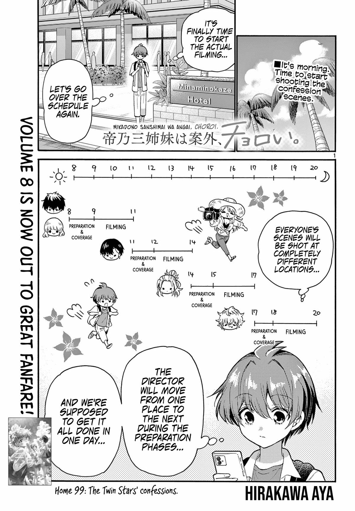 Mikado no Sanshimai wa Angai, Choroi. Chap 99 - Next Chap 100