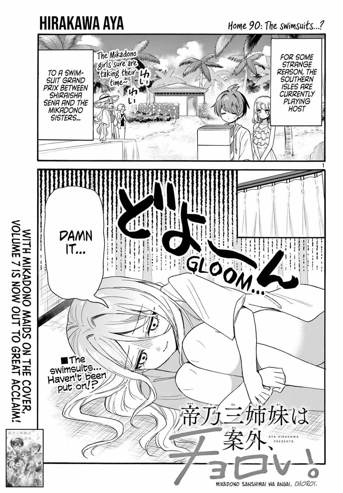 Mikado no Sanshimai wa Angai, Choroi. Chap 90 - Next Chap 91