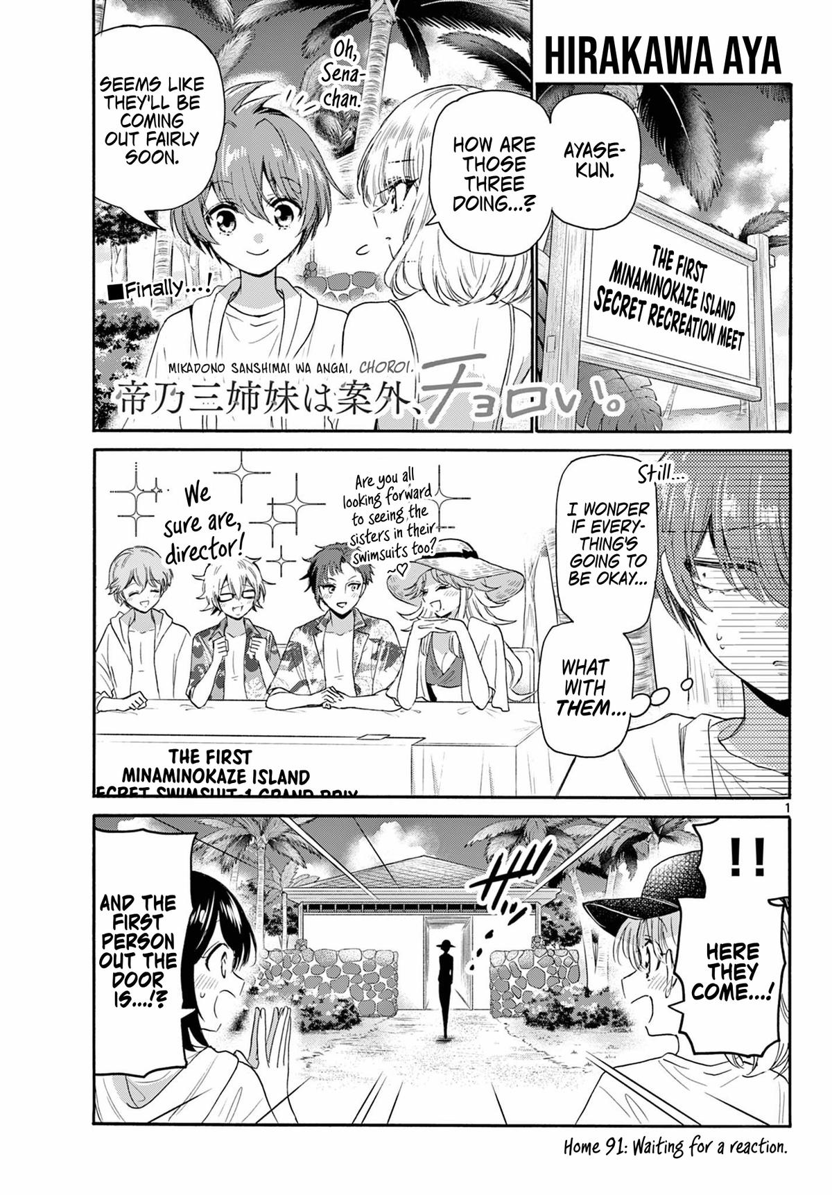 Mikado no Sanshimai wa Angai, Choroi. Chap 91 - Next Chap 92