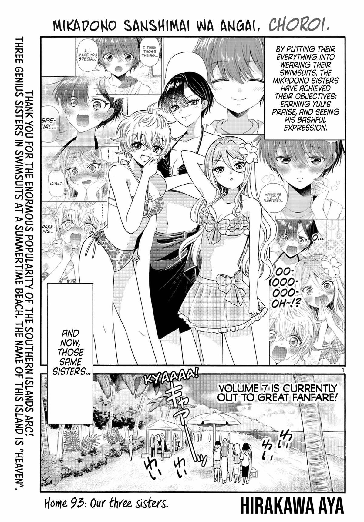 Mikado no Sanshimai wa Angai, Choroi. Chap 93 - Next Chap 94