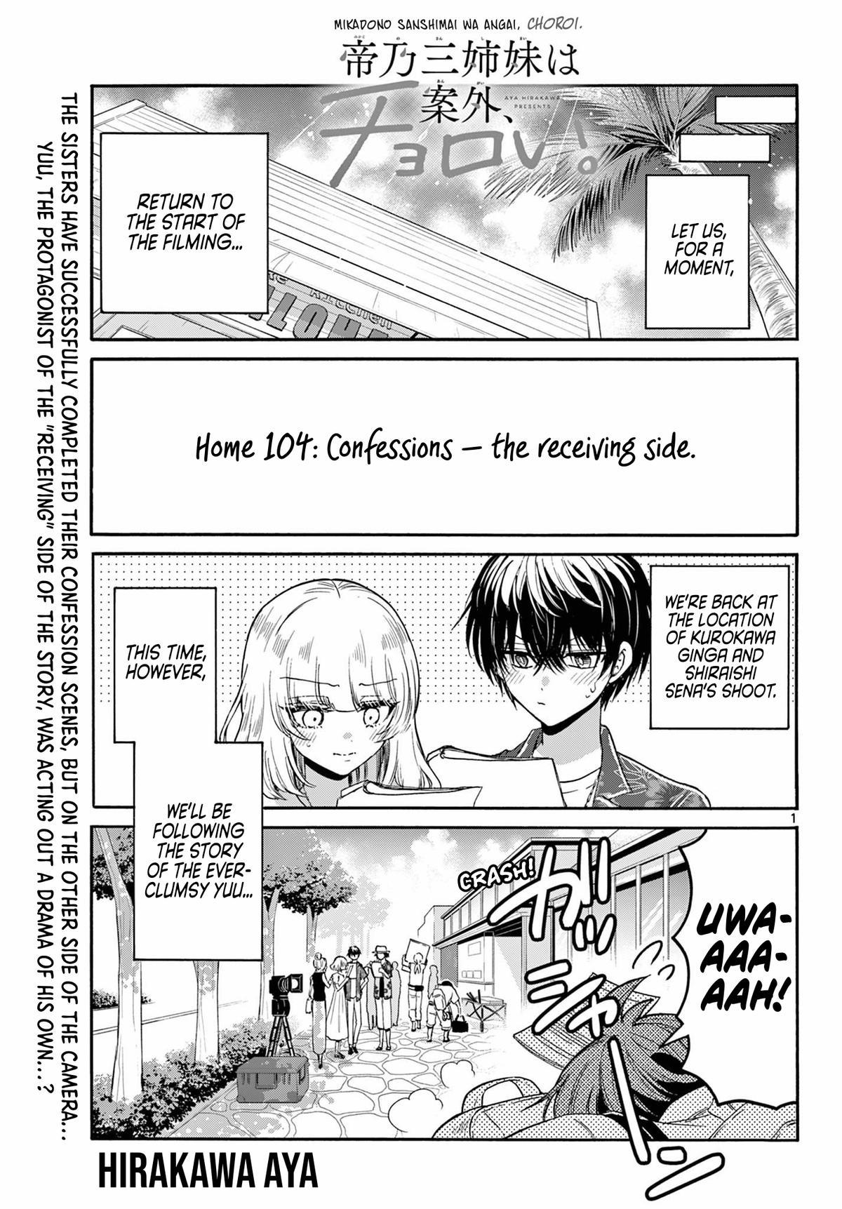 Mikado no Sanshimai wa Angai, Choroi. Chap 104 - Next Chap 105
