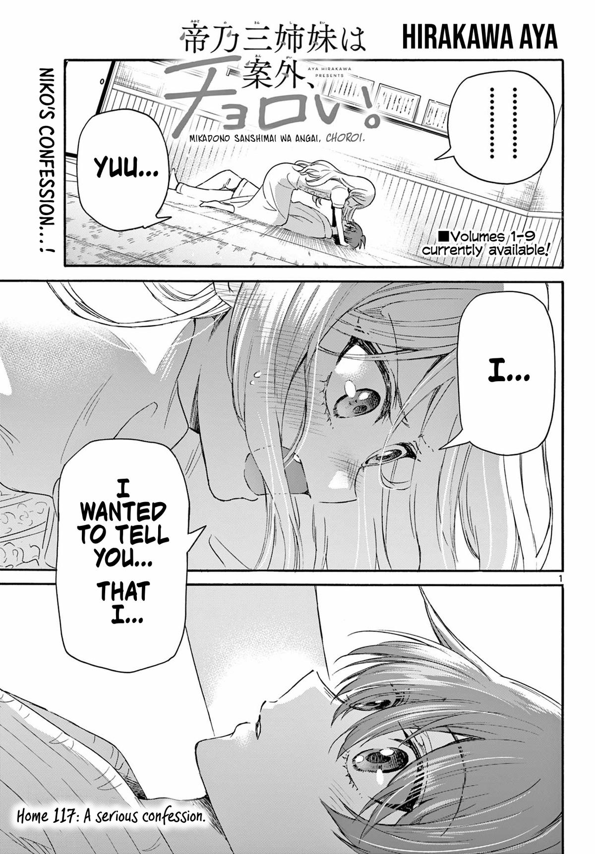 Mikado no Sanshimai wa Angai, Choroi. Chap 117 - Next Chap 118