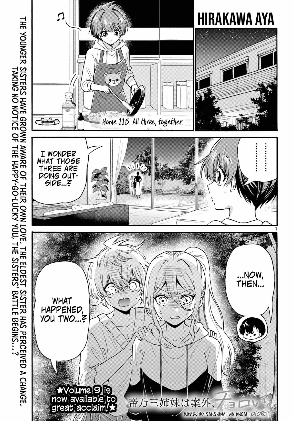 Mikado no Sanshimai wa Angai, Choroi. Chap 115 - Next Chap 116
