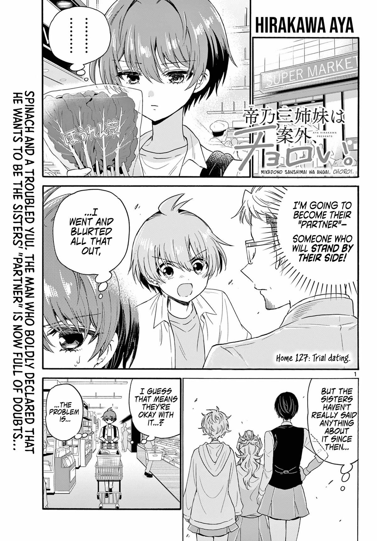 Mikado no Sanshimai wa Angai, Choroi. Chap 127 - Next Chap 128