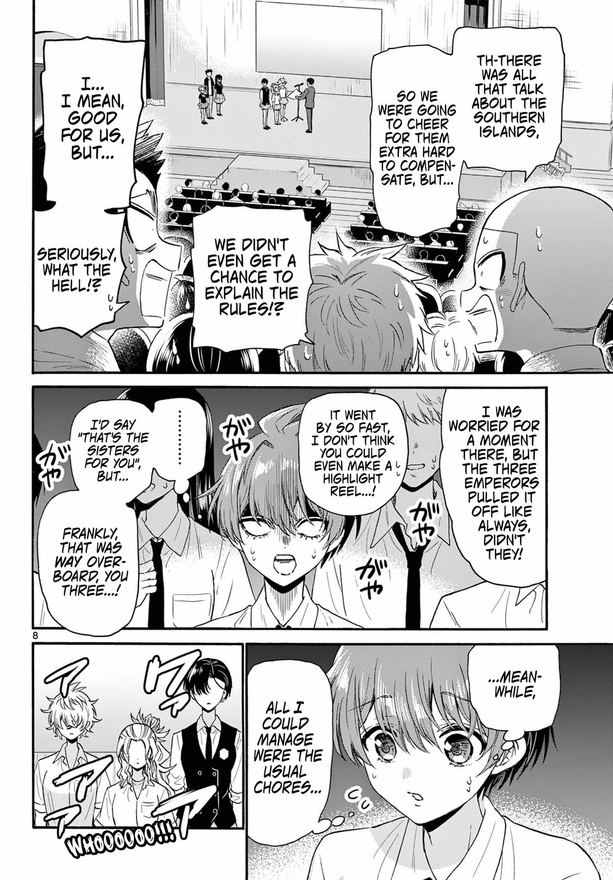 Mikado no Sanshimai wa Angai, Choroi. Chap 125 - Next Chap 126