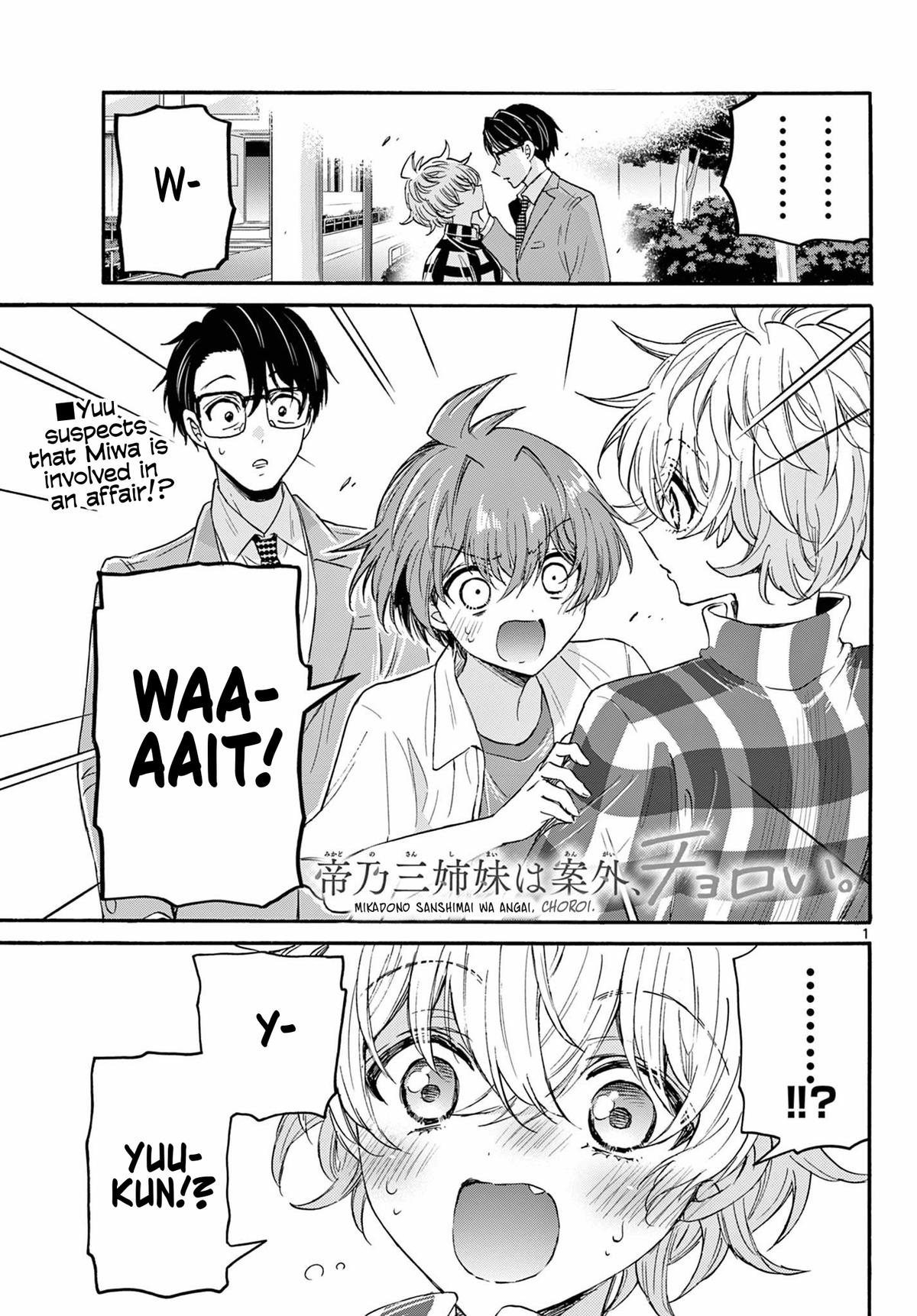Mikado no Sanshimai wa Angai, Choroi. Chap 122 - Next Chap 123
