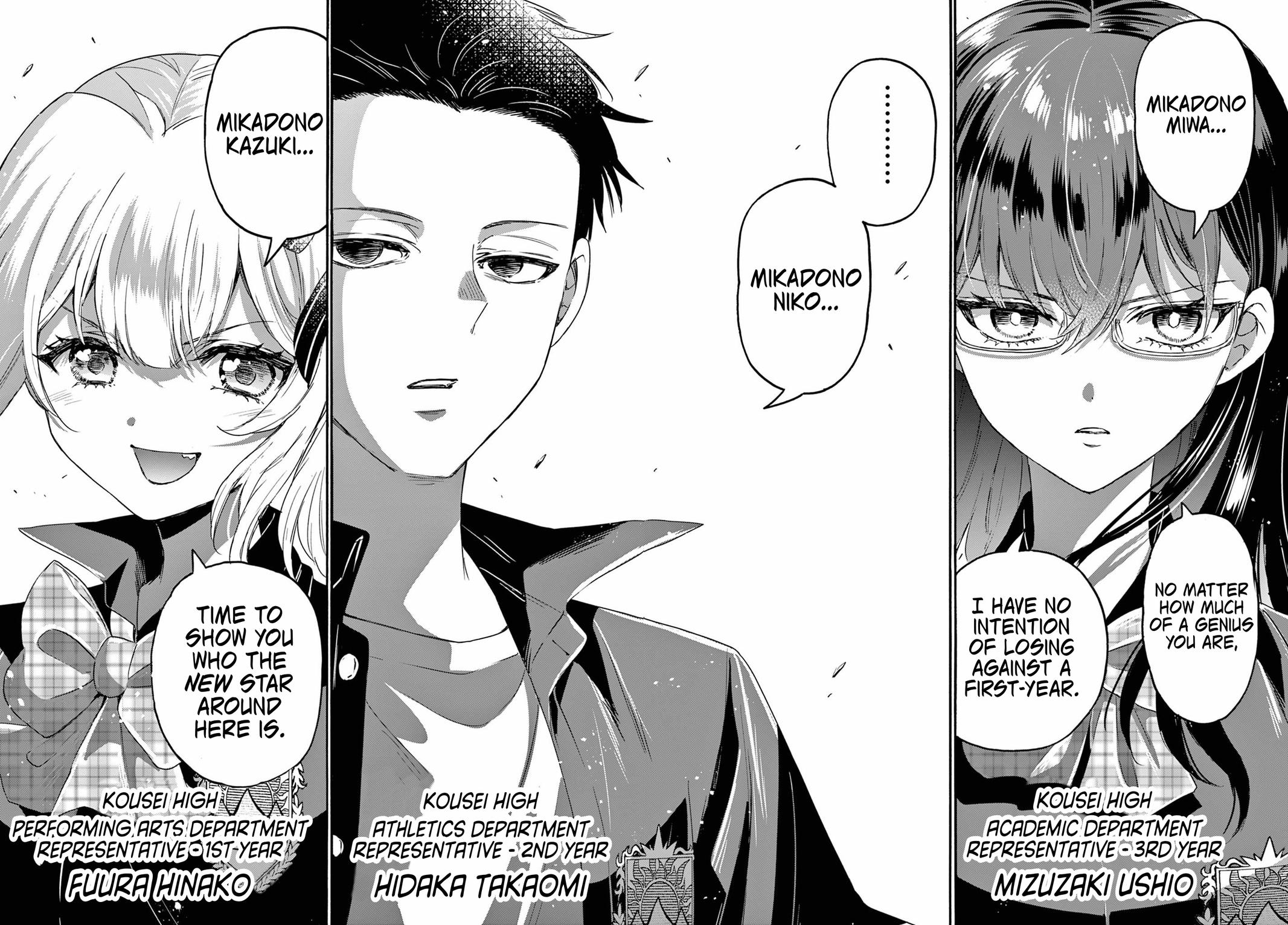 Mikado no Sanshimai wa Angai, Choroi. Chap 123 - Next Chap 124