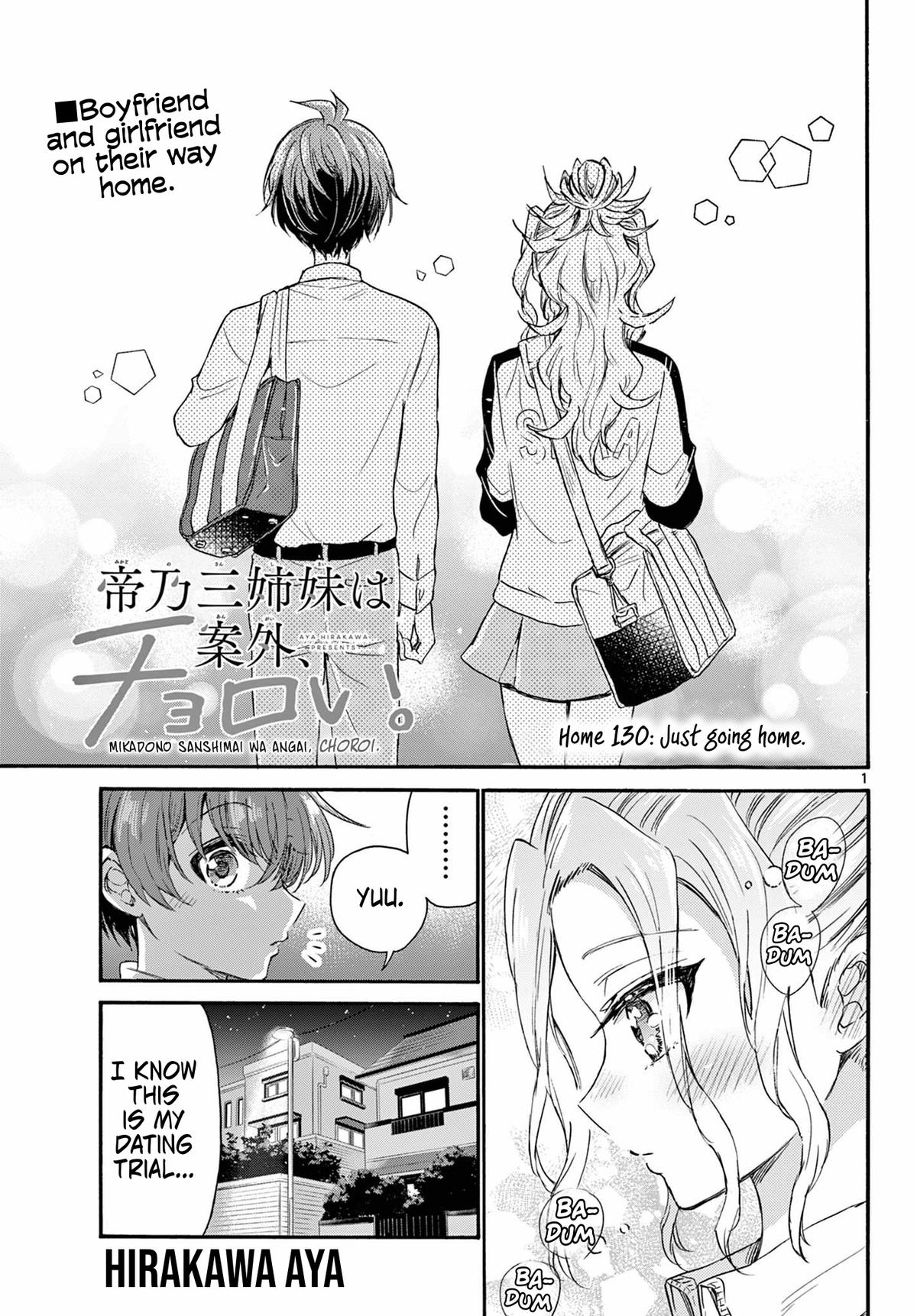 Mikado no Sanshimai wa Angai, Choroi. Chap 130 - Next Chap 131