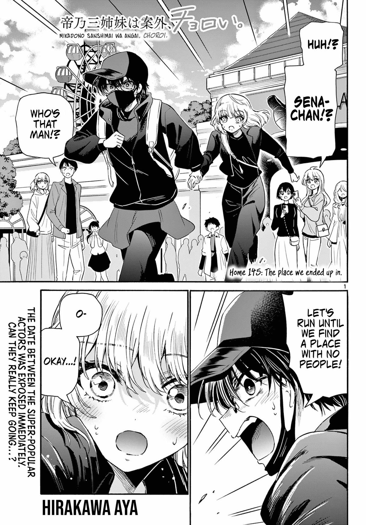 Mikado no Sanshimai wa Angai, Choroi. Chap 145 - Next Chap 146