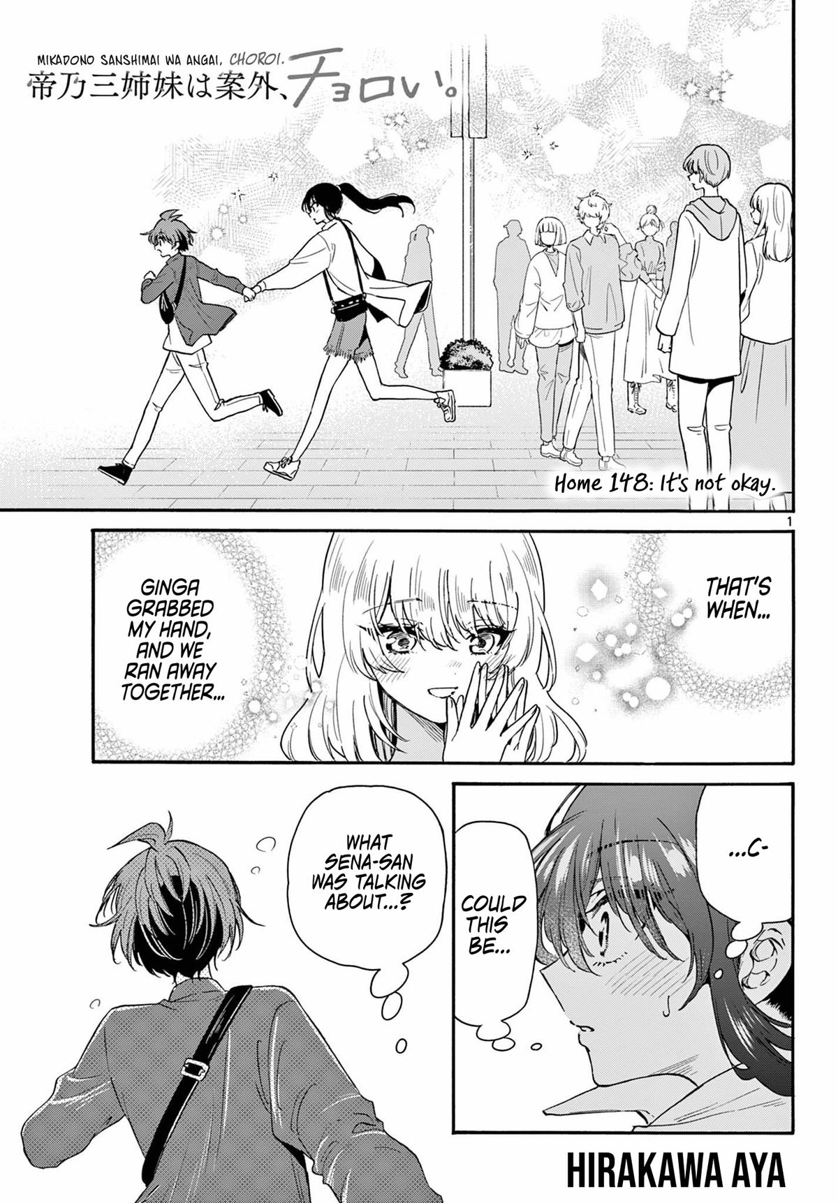 Mikado no Sanshimai wa Angai, Choroi. Chap 148 - Next Chap 149
