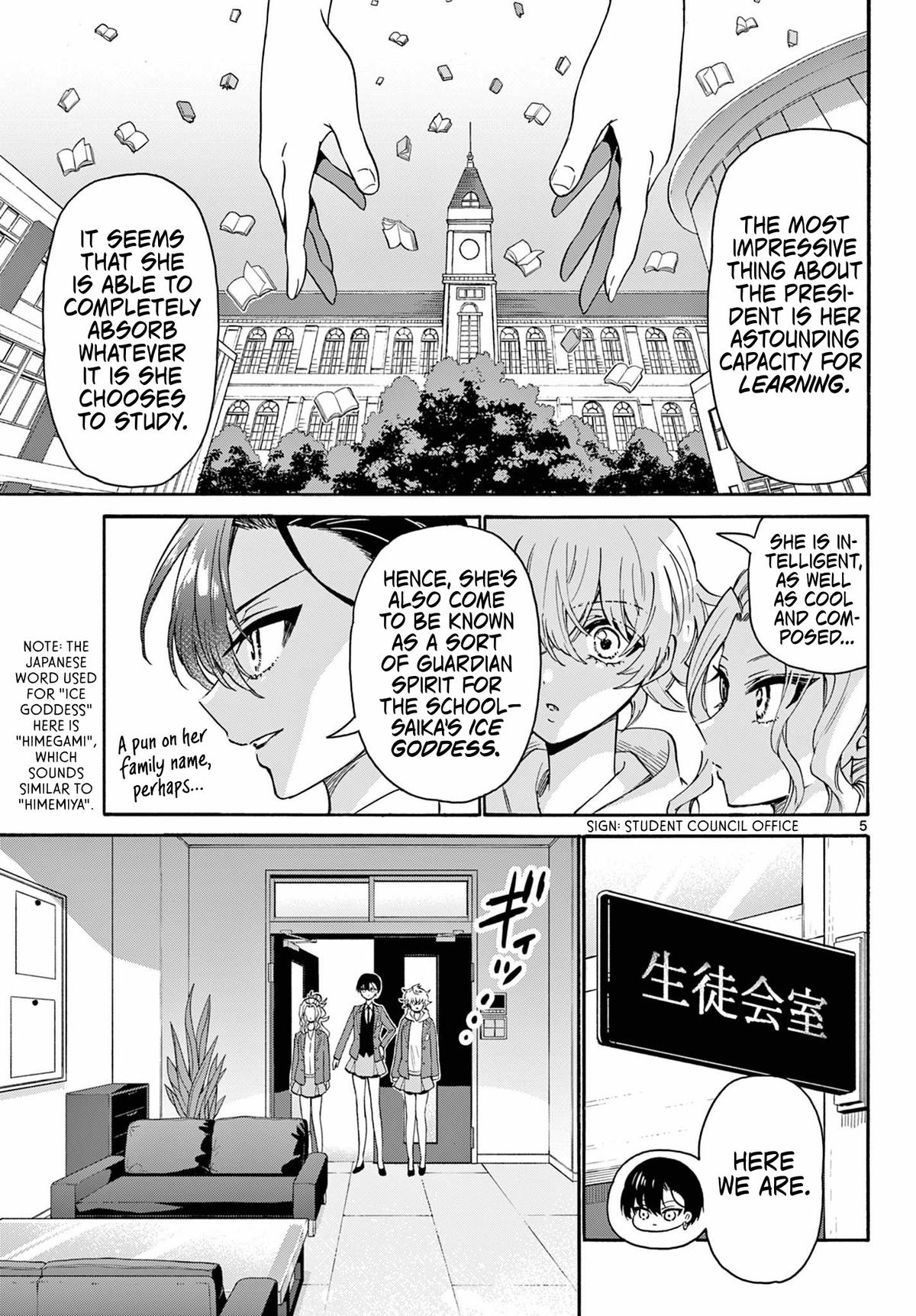 Mikado no Sanshimai wa Angai, Choroi. Chap 156 - Next Chap 157