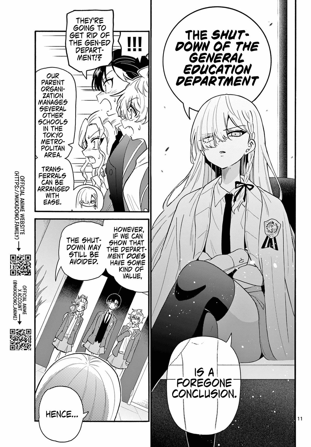 Mikado no Sanshimai wa Angai, Choroi. Chap 156 - Next Chap 157