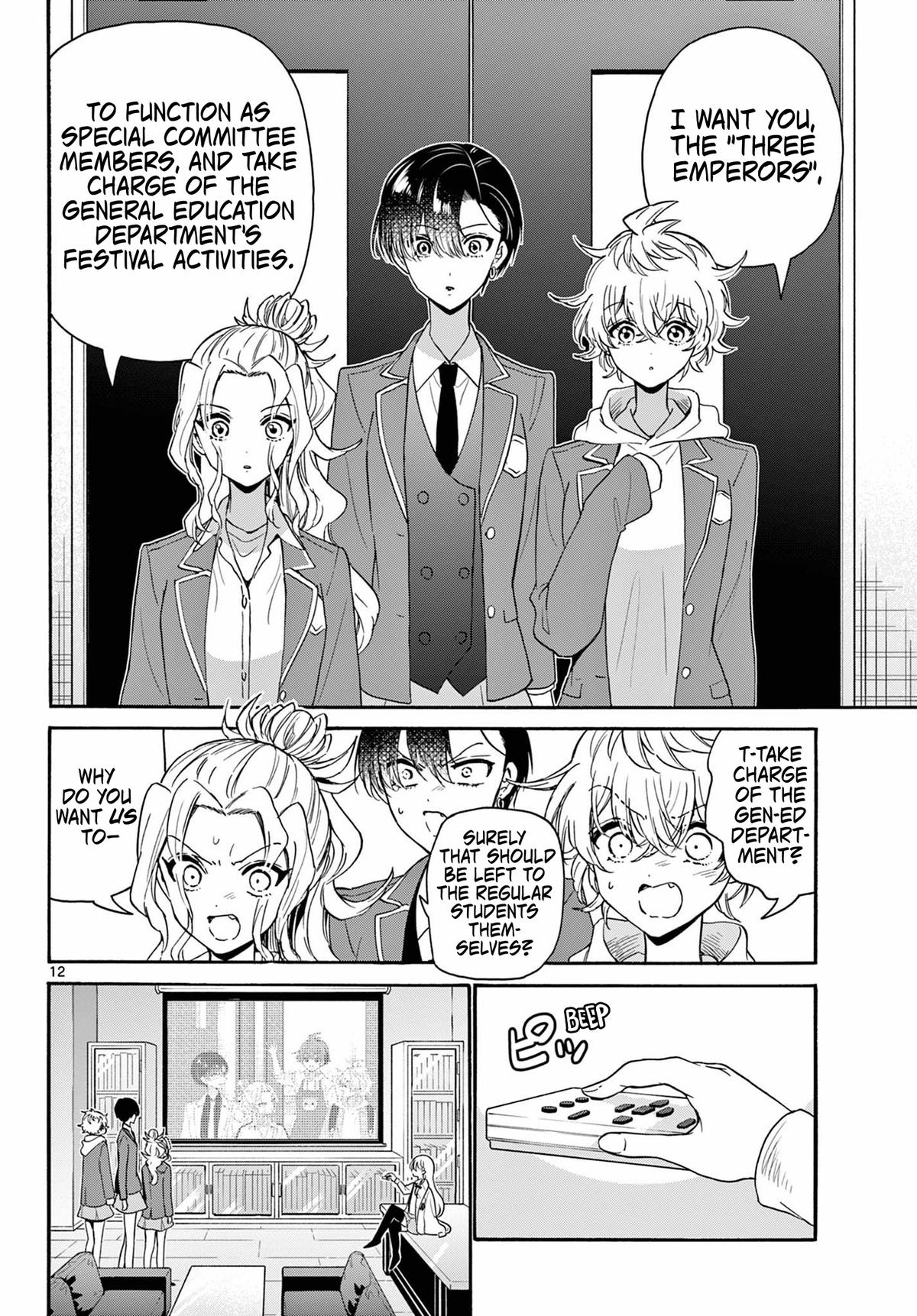 Mikado no Sanshimai wa Angai, Choroi. Chap 156 - Next Chap 157