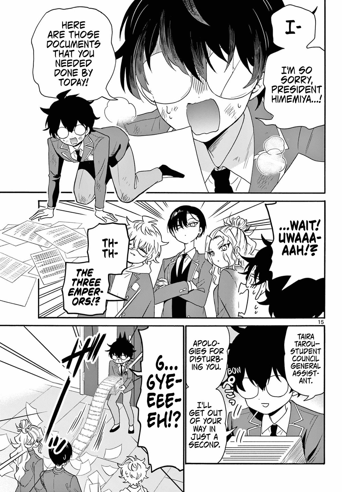 Mikado no Sanshimai wa Angai, Choroi. Chap 156 - Next Chap 157