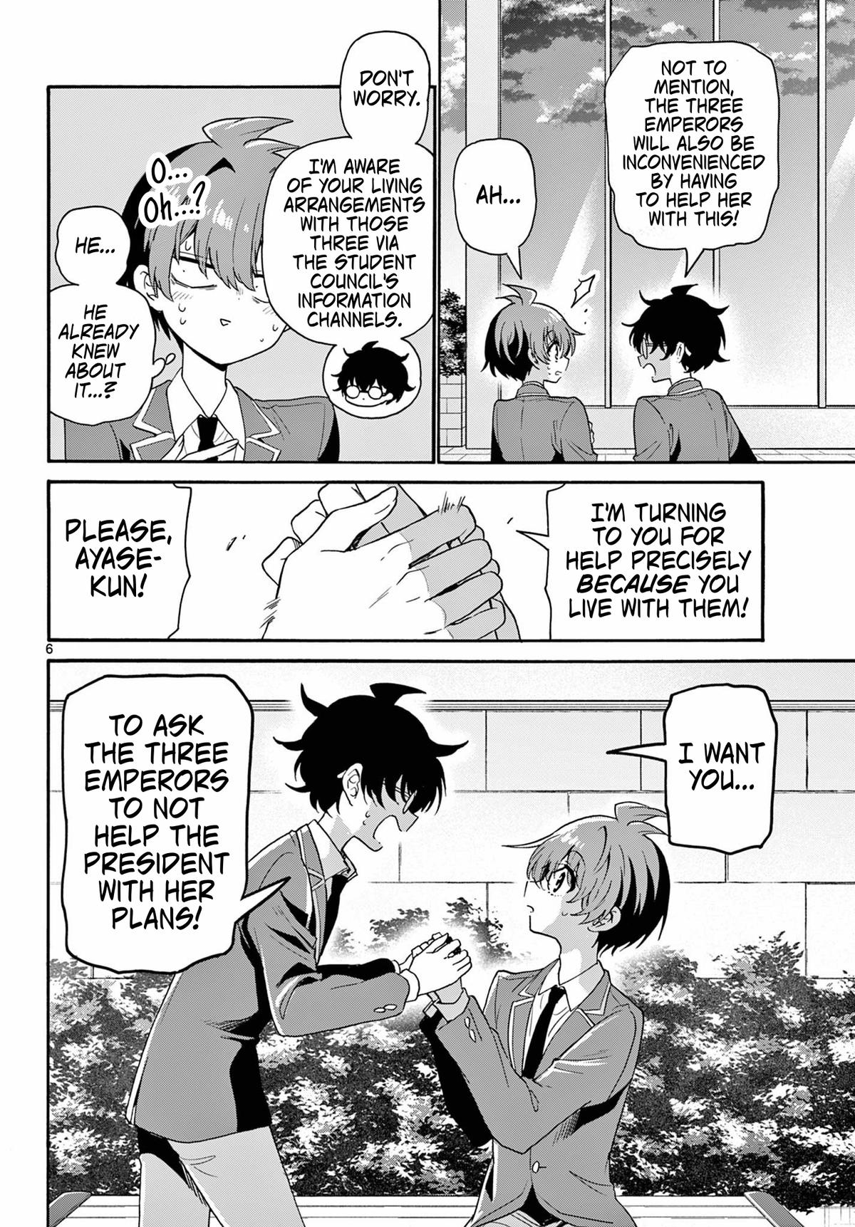 Mikado no Sanshimai wa Angai, Choroi. Chap 158 - Next Chap 159