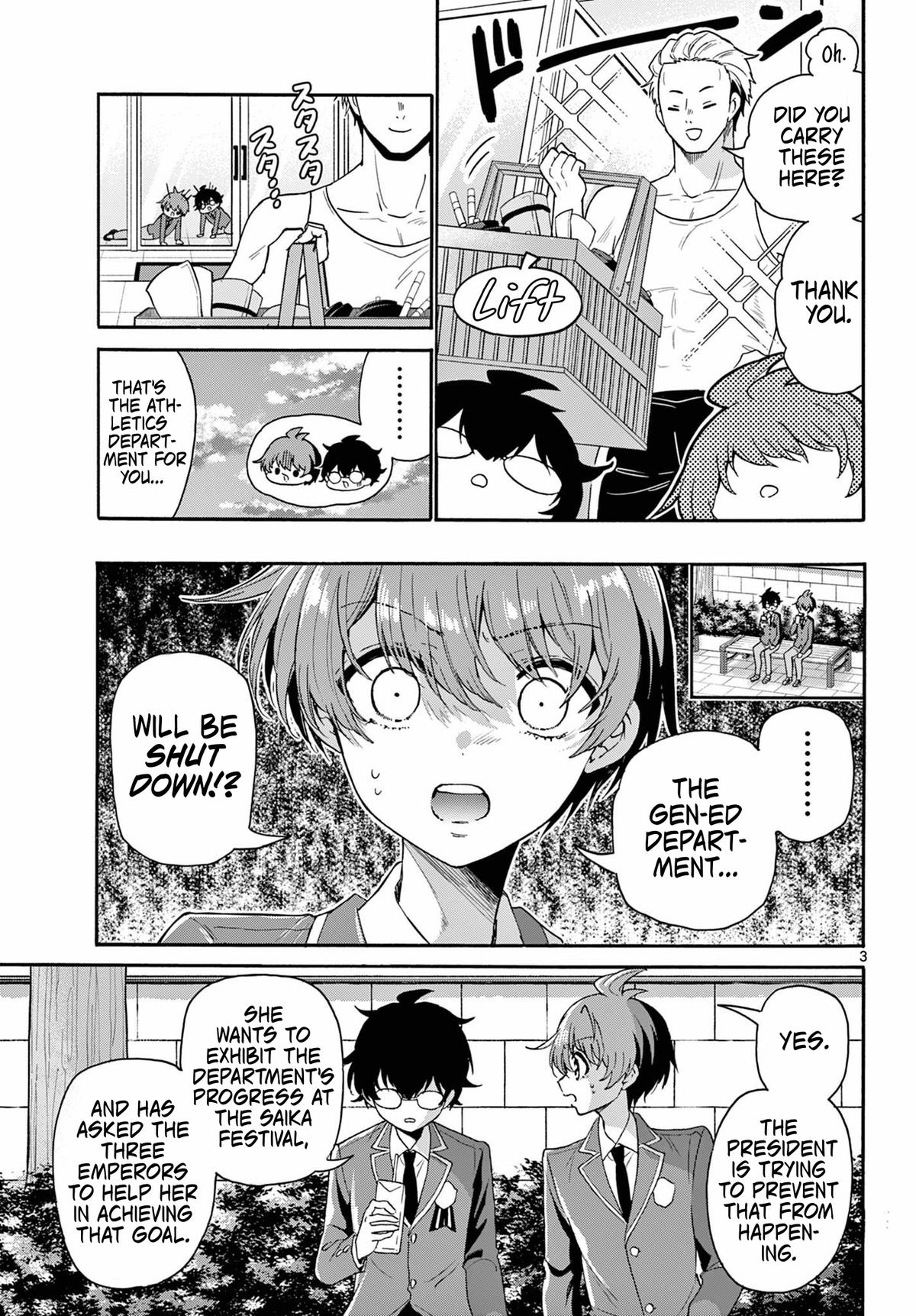 Mikado no Sanshimai wa Angai, Choroi. Chap 158 - Next Chap 159
