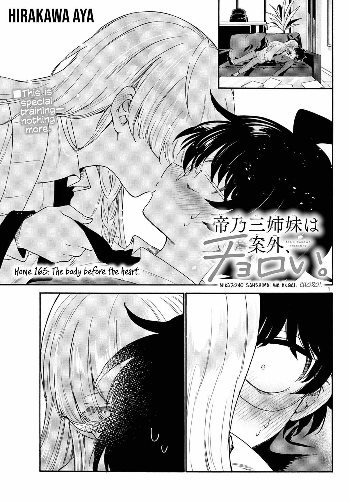 Mikado no Sanshimai wa Angai, Choroi. Chap 165 - Next Chap 166