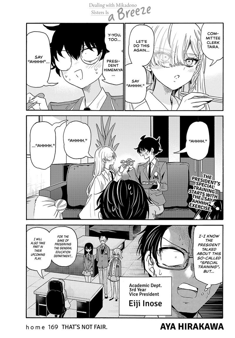 Mikado no Sanshimai wa Angai, Choroi. Chap 169 - Next Chap 170