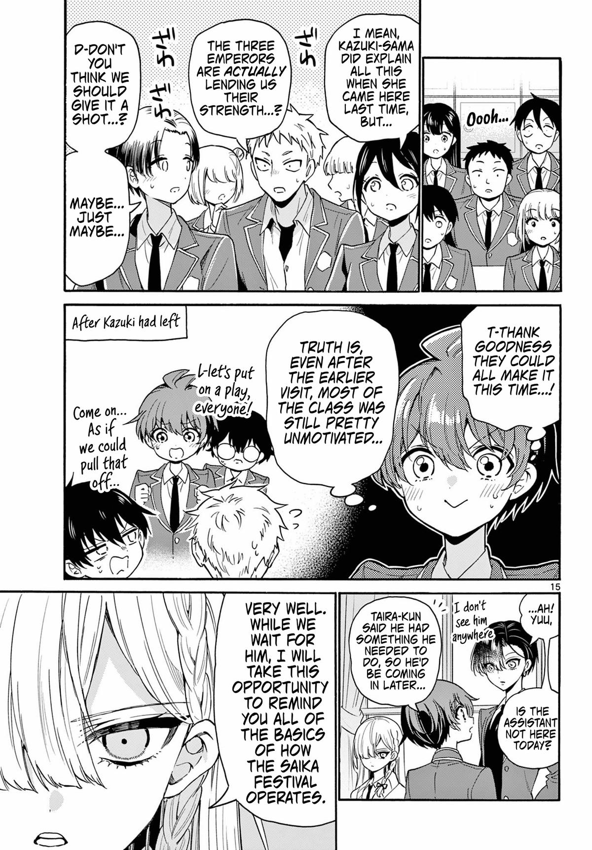 Mikado no Sanshimai wa Angai, Choroi. Chap 162 - Next Chap 163