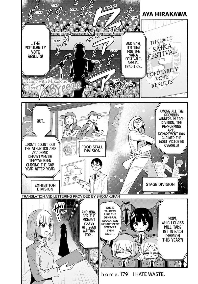Mikado no Sanshimai wa Angai, Choroi. Chap 179 - Next Chap 180