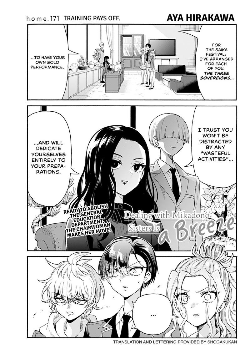 Mikado no Sanshimai wa Angai, Choroi. Chap 171 - Next Chap 172