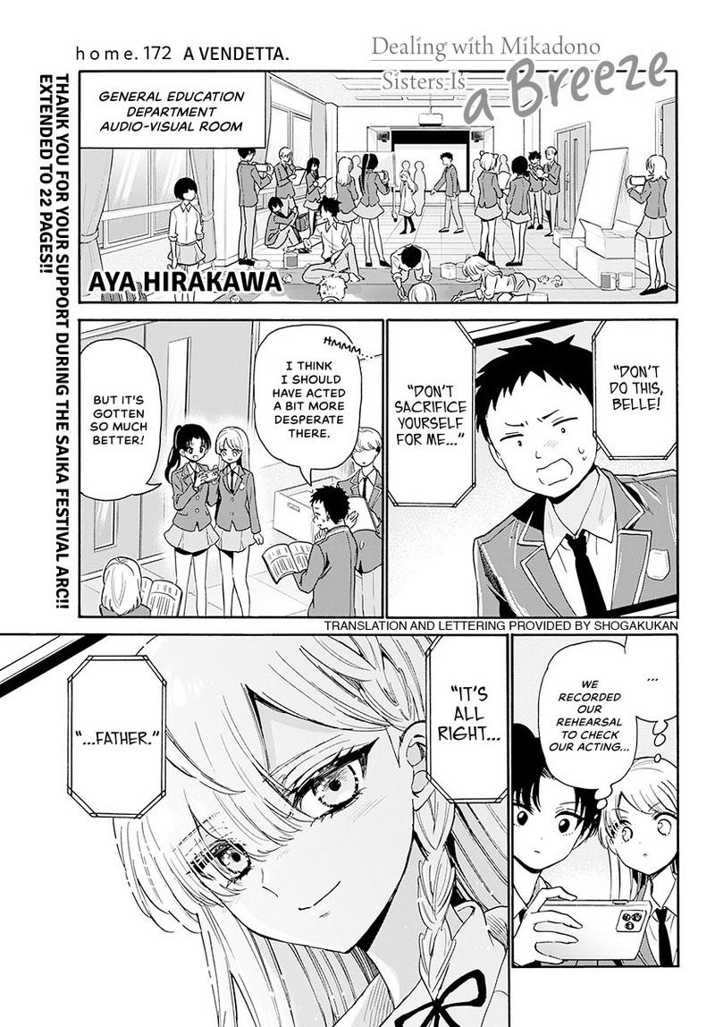 Mikado no Sanshimai wa Angai, Choroi. Chap 172 - Next Chap 173