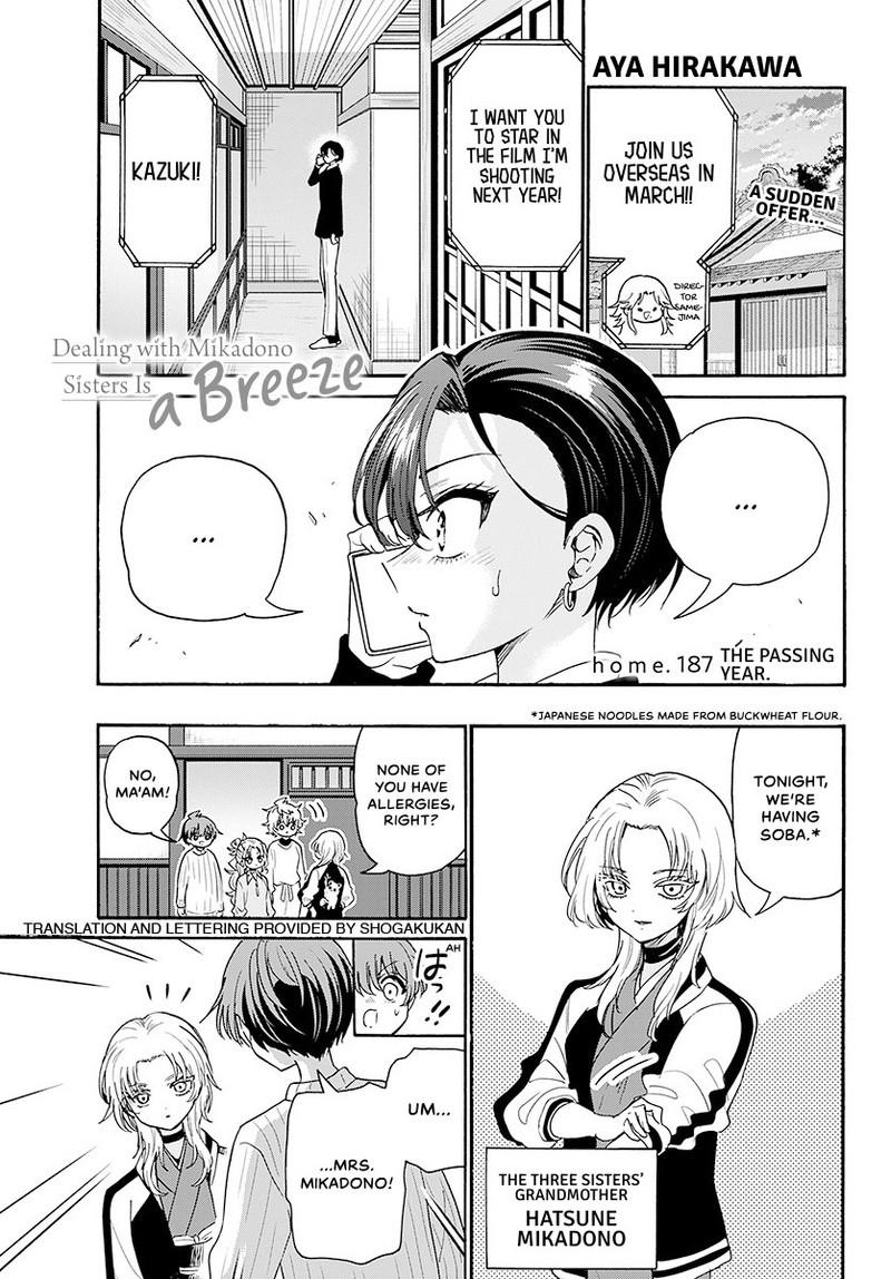 Mikado no Sanshimai wa Angai, Choroi. Chap 187 - Next Chap 188