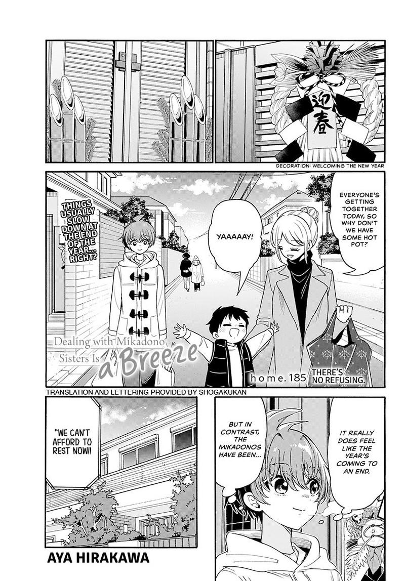 Mikado no Sanshimai wa Angai, Choroi. Chap 185 - Next Chap 186