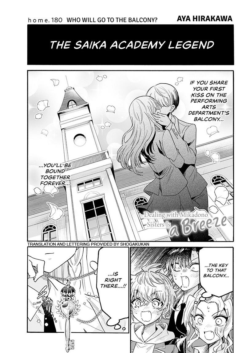 Mikado no Sanshimai wa Angai, Choroi. Chap 180 - Next Chap 181