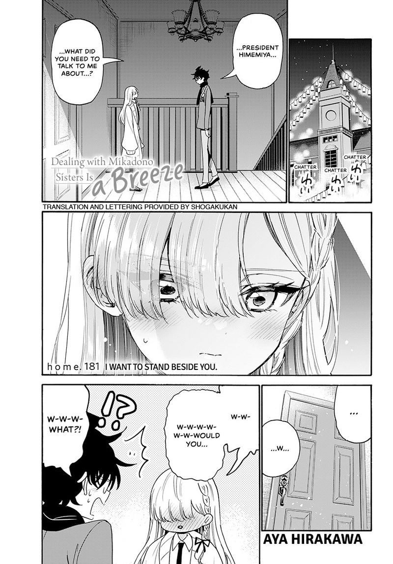 Mikado no Sanshimai wa Angai, Choroi. Chap 181 - Next Chap 182